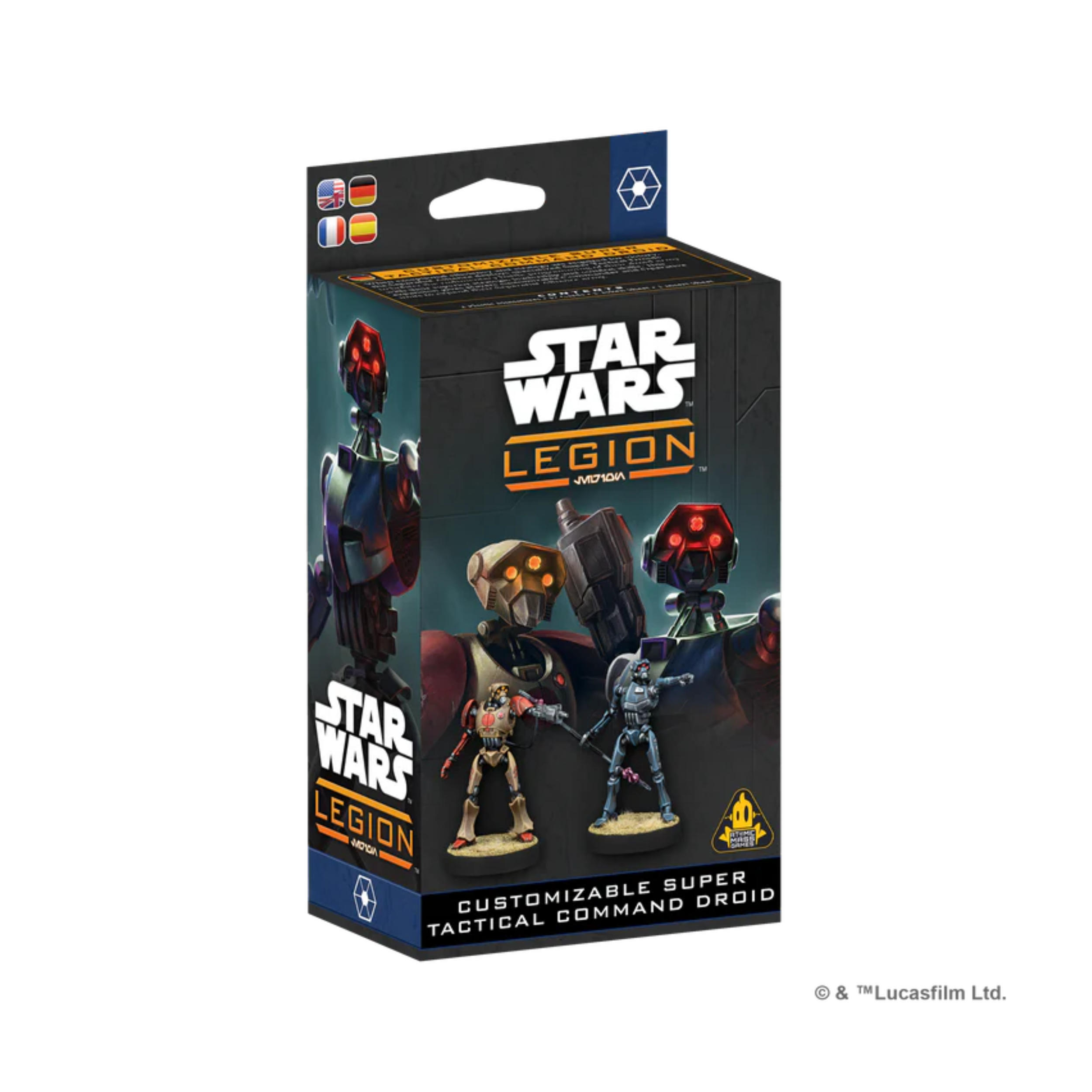 Star Wars Legion Customizable Super Tactical Command Droid - A Muse N Games